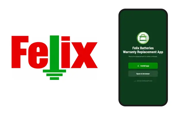 Felix Battery website
